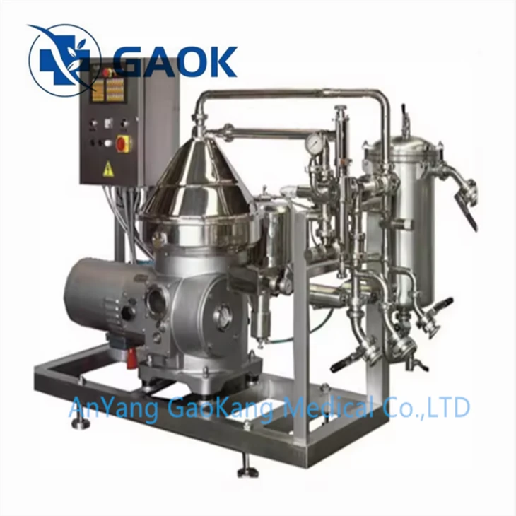 Biological Ferment Disc Centrifuge Machine
